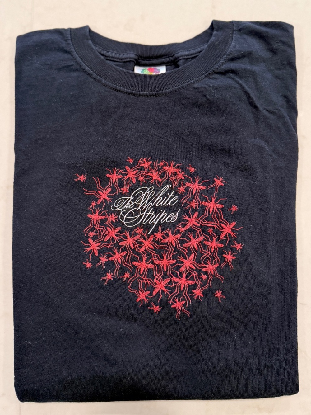 Vintage The White Stripes 2000's T-Shirt, Rock Music Tee, Men's Large